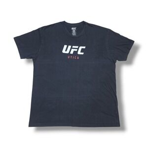 UFC UTICA No Excuses RIVERA vs MORAES Black T-shirt Men's XL